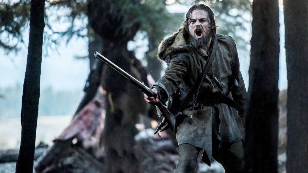 لئوناردو دیکاپریو در نمایی از فیلم سینمایی «بازگشته»(The Revenant)