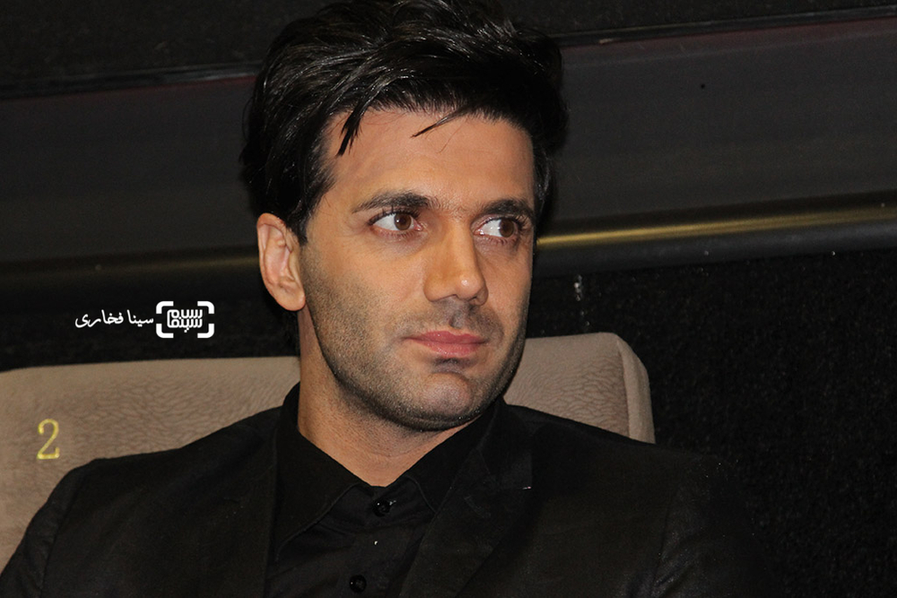 شیث رضایی در اکران خصوصی «این زن حقش را میخواهد»