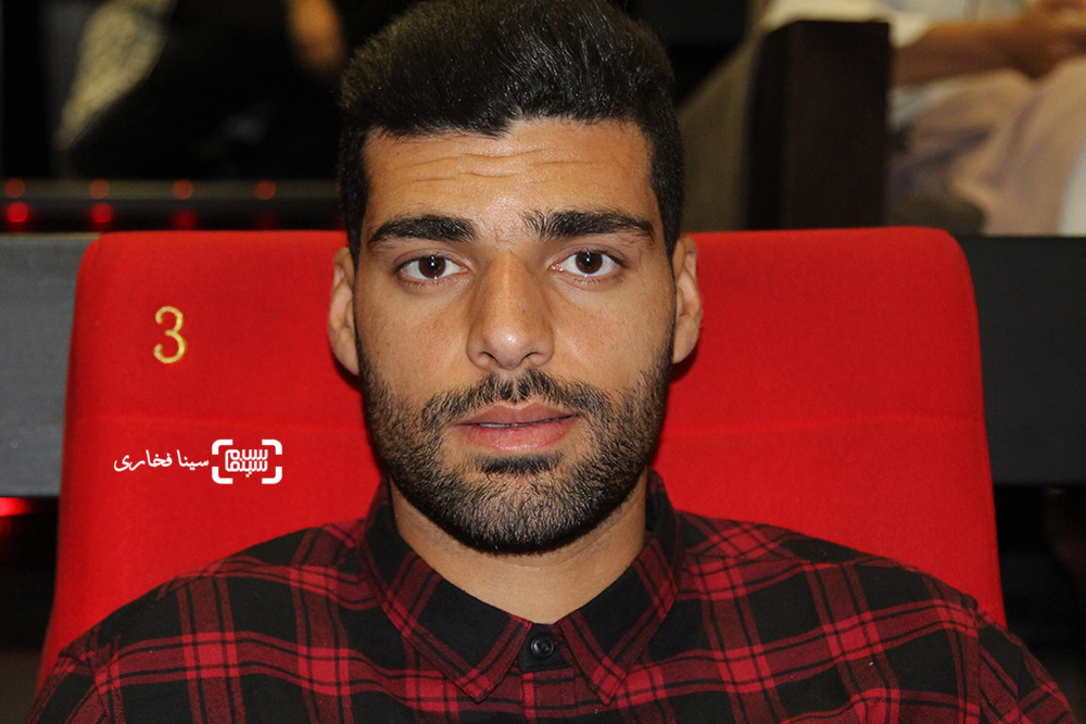 مهدی طارمی در اکران خصوصی فیلم «این زن حقش را میخواهد»