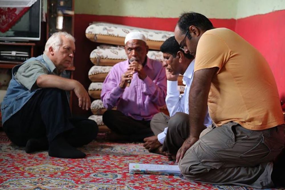 پشت صحنه فیلم سینمایی «جزیره رنگین»