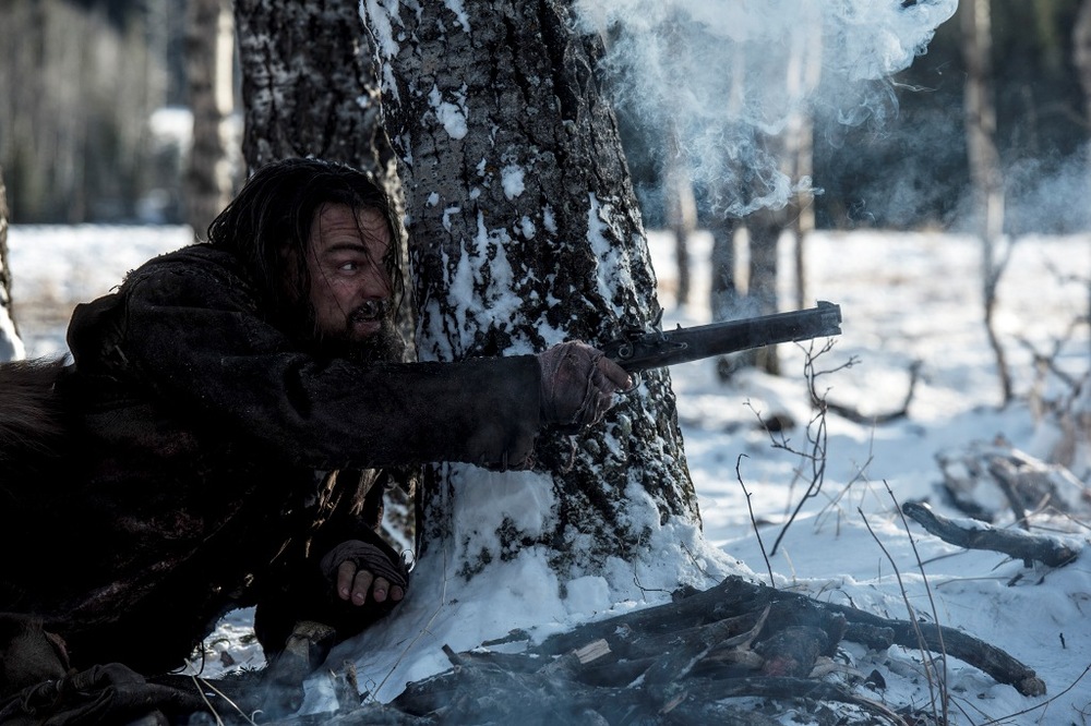 لئوناردو دیکاپریو در نمایی از فیلم «بازگشته»(The Revenant)