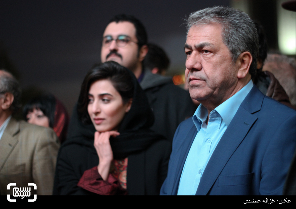 جهانگیر کوثری در اکران فیلم «پل خواب» در کاخ سی و چهارمین جشنواره فیلم فجر