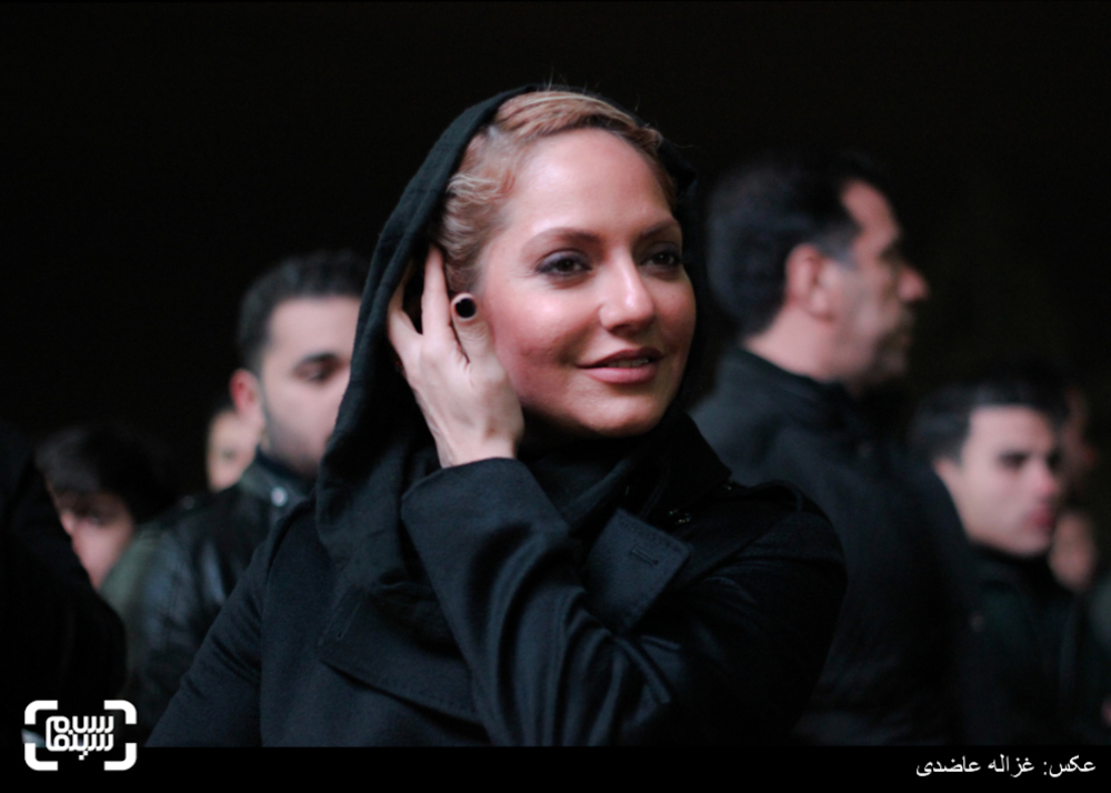 مهناز افشار در اکران فیلم «خانهای در خیابان چهل و یکم» در  سی و چهارمین جشنواره فیلم فجر