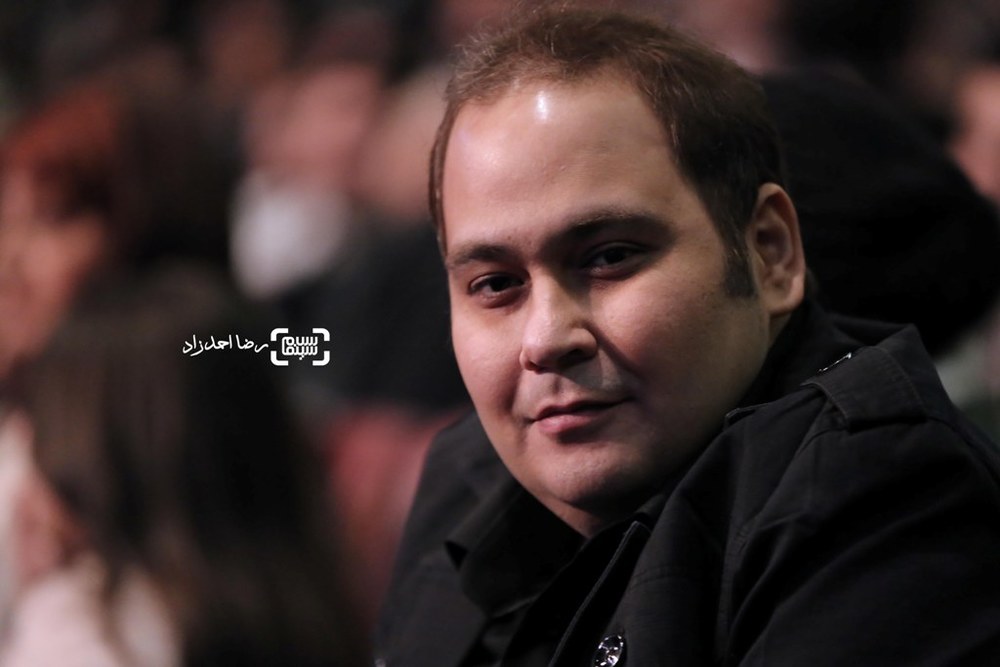 رضا داوودنژاد در اختتامیه سی و پنجمین جشنواره فیلم فجر