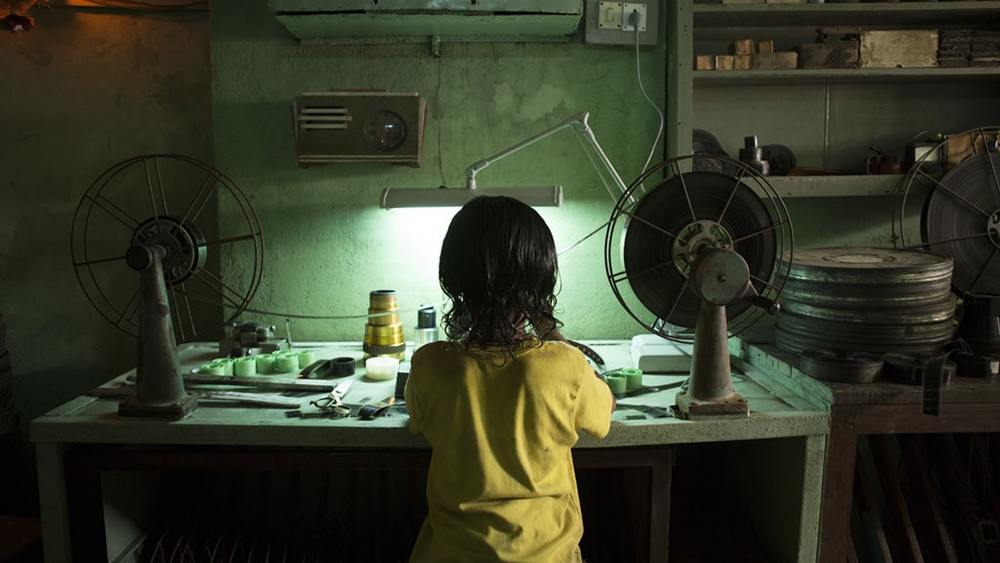 نمایی از فیلم «آخرین نمایش فیلم»(Last Film Show)