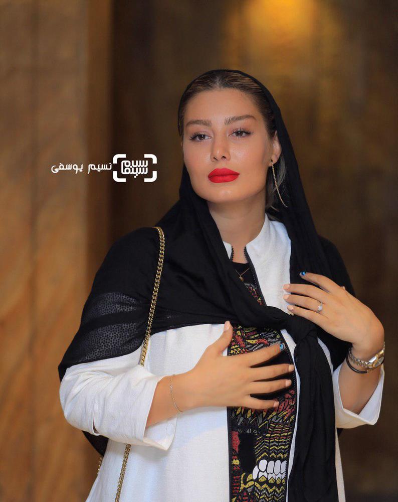 سحر قریشی در اکران خصوصی فیلم «نیوکاسل» در پردیس سینمایی باغ کتاب