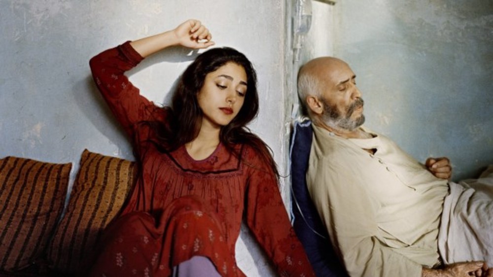 گلشیفته فراهانی و حمید جاودان در فیلم «سنگ صبور»