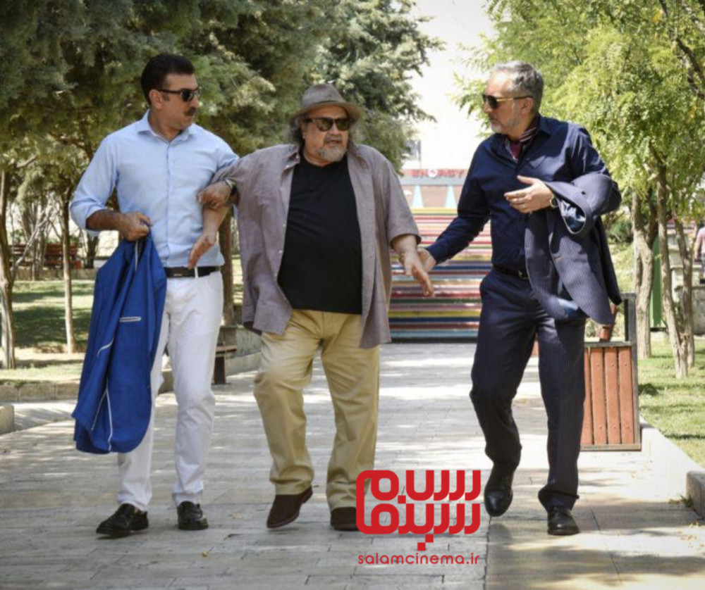 بیژن بنفشه خواه، محمدرضا شریفی نیا و علی انصاریان در فیلم «کلوپ همسران»