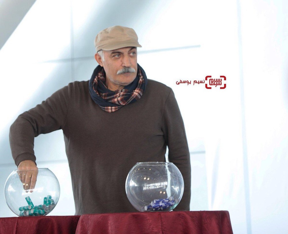 علیرضا شجاع نوری در قرعه کشی برنامه نمایش فیلمهای جشنواره فجر 37