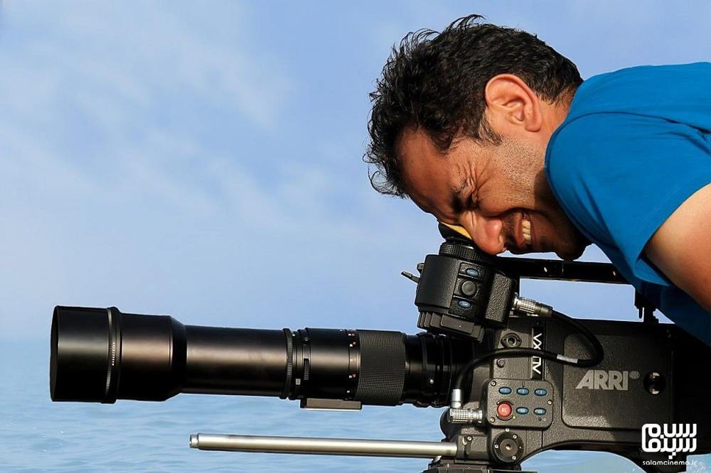 احسان عبدیپور در پشت صحنه فیلم سینمایی «پاپ»