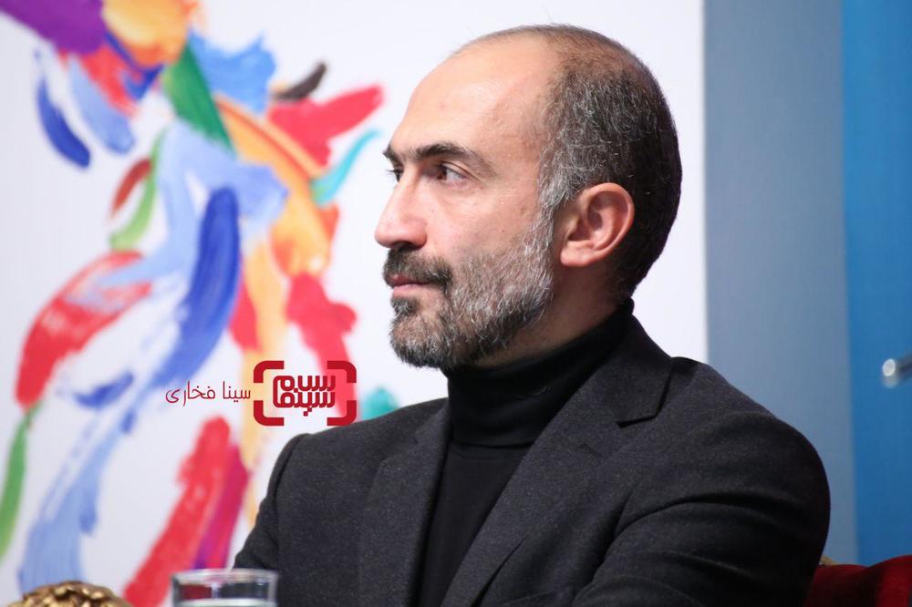 هادی حجازی فر در نشست خبری فیلم سینمایی «ماجرای نیمروز: رد خون» در جشنواره فجر 37