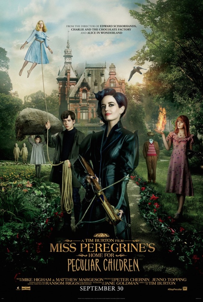 پوستر فیلم «خانه دوشیزه پرگرین برای بچههای عجیب و غریب»(miss peregrine's home for peculiar children)