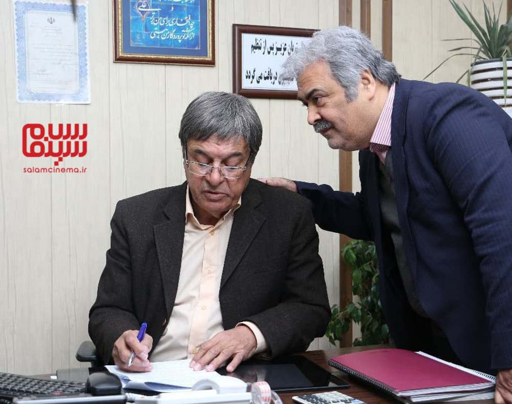 ساعد هدایتی و رضا نیکخواه در سریال «دنگ و فنگ روزگار»