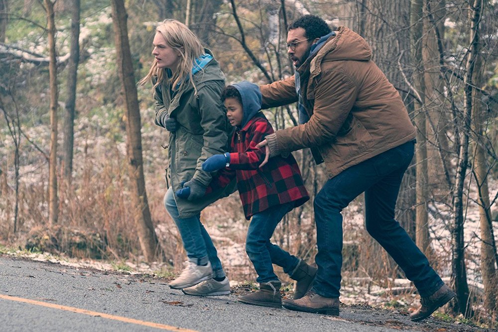 الیزابت ماس, او. تی فاگبنلِـی و جردانا بلیک در نمایی از سریال