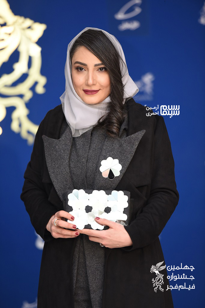 سمیرا حسنپور در فتوکال فیلم «نمور» در چهلمین جشنواره فیلم فجر