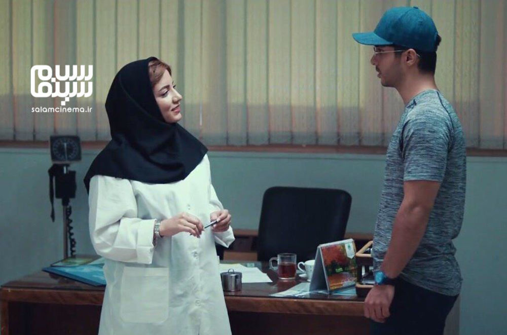 ساعد سهیلی و رها حاجی زینل در فیلم سینمایی «نهنگ آبی»