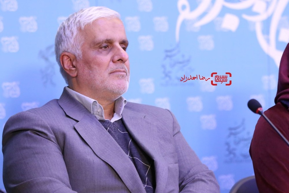 سعید سعدی در نشست فیلم «دریاچه ماهی» در سی و پنجمین جشنواره فیلم فجر