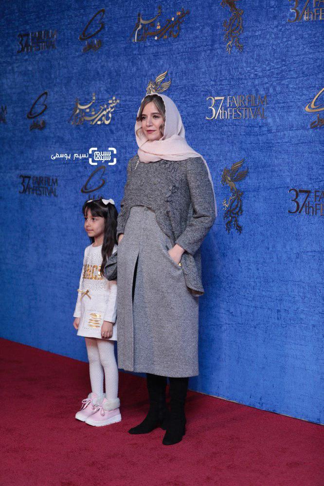 ستاره پسیانی در فرش قرمز «سرخ پوست» در جشنواره فجر 37