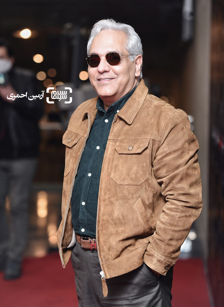 مهران مدیری در اکران خصوصی فیلم «آتابای»