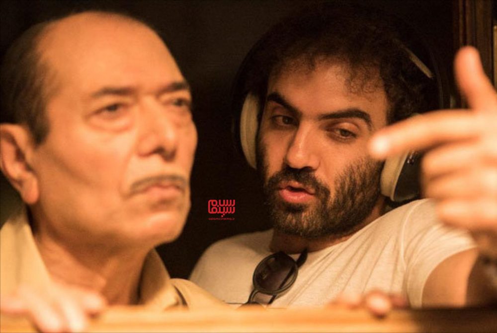 همایون غنیزاده در پشت صحنه فیلم «مسخره باز»