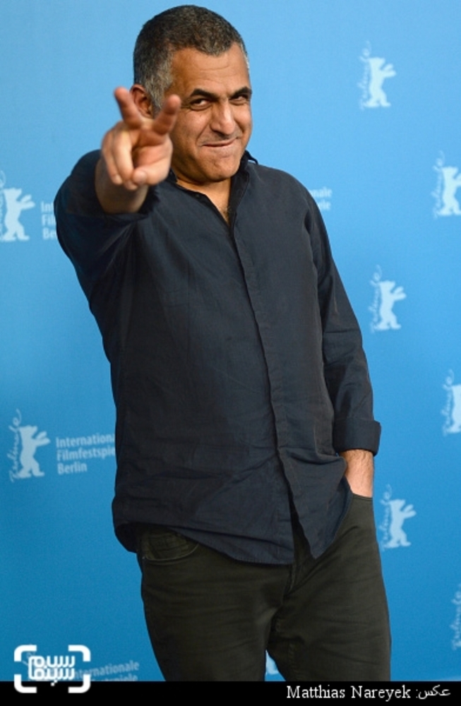 مانی حقیقی در مراسم فتوکال «اژدها وارد میشود!» در شصت و ششمین جشنواره فیلم برلین