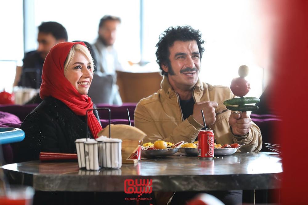 شبنم قلی خانی و یوسف تیموری در فیلم «تکخال»