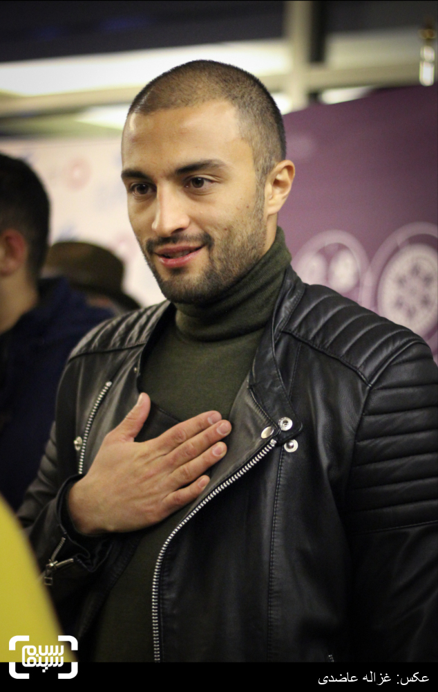 امیر جدیدی در اکران فیلم «اژدها وارد میشود!» در سی و چهارمین جشنواره فیلم فجر