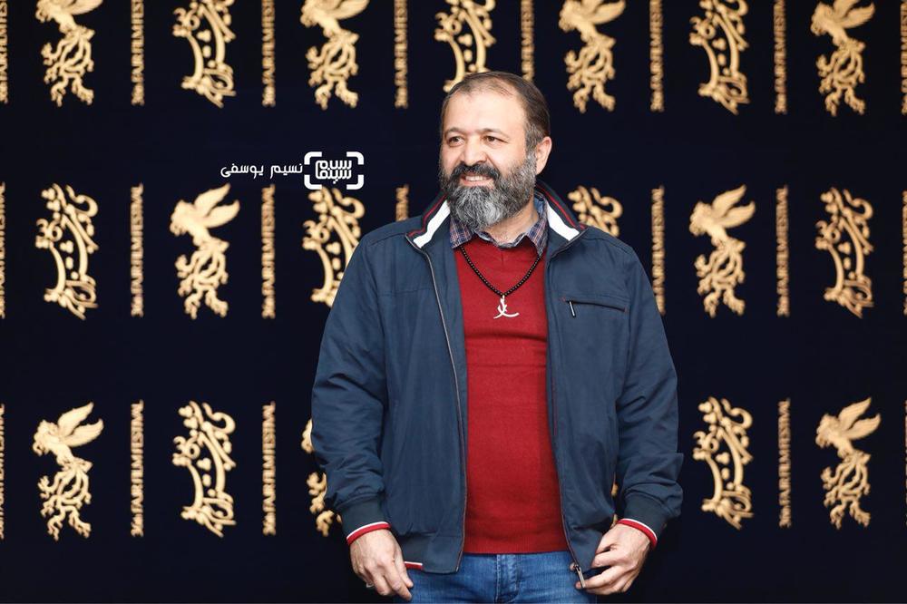 سیدعلی صالحی در اکران فیلم «خجالت نکش» در سینما ملت در سی و ششمین جشنواره فیلم فجر