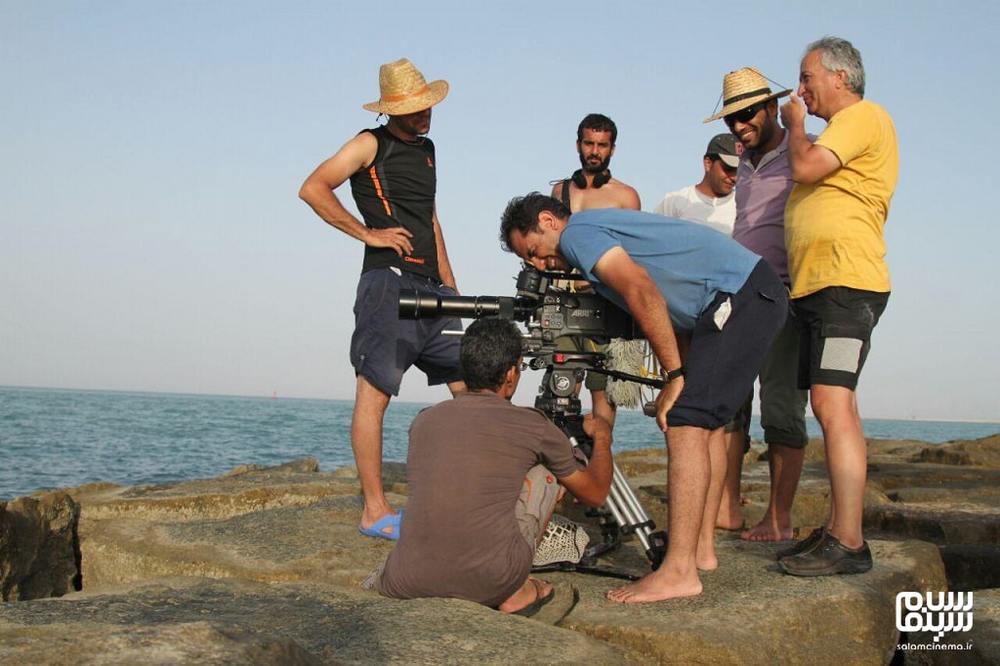 احسان عبدیپور در پشت صحنه فیلم «پاپ»