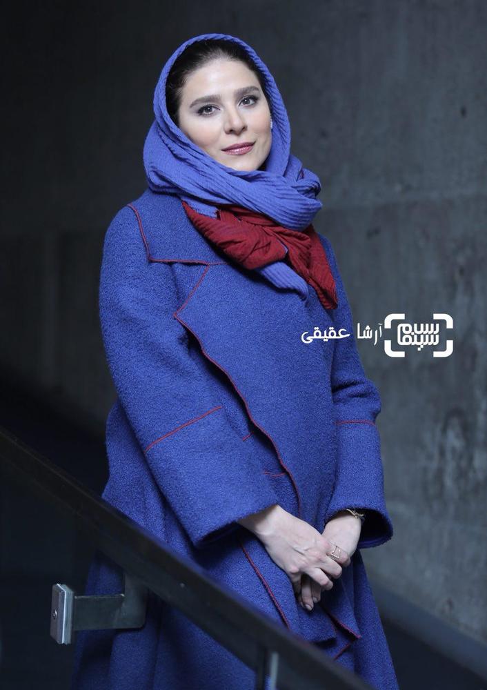 سحر دولتشاهی در اکران «امیر» در کاخ رسانه در سی و ششمین جشنواره فیلم فجر