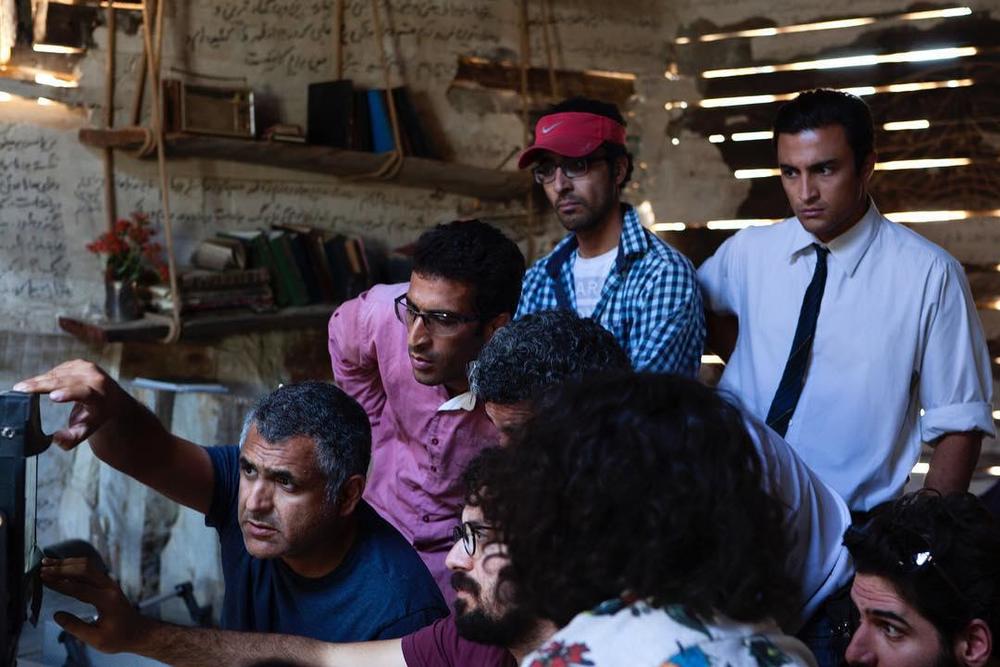 پشت صحنه فیلم «اژدها وارد میشود!»