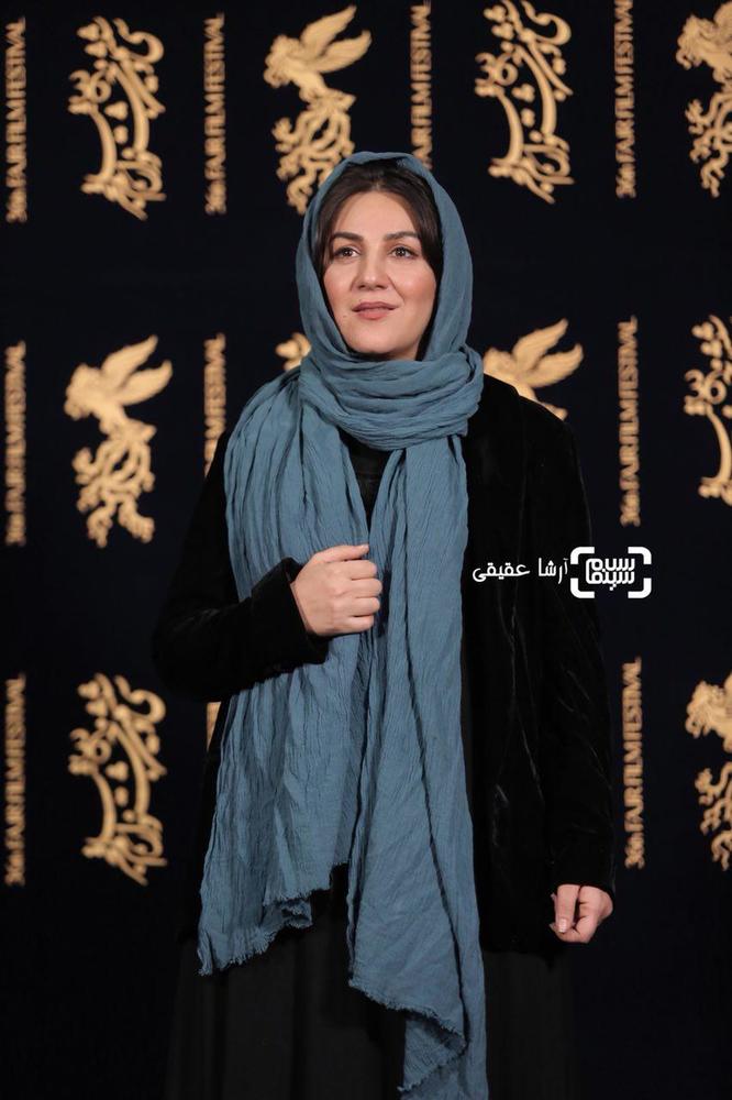 ستاره اسکندری در اکران«سرو زیر آب» در کاخ رسانه سی و ششمین جشنواره فیلم فجر
