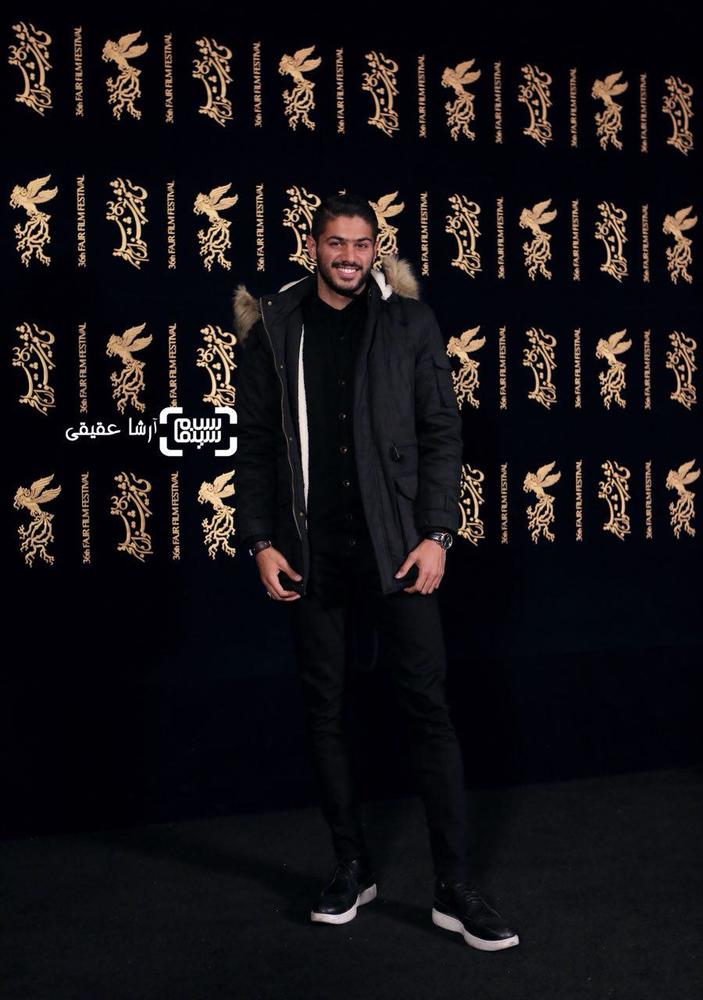 شایان مصلح در اکران فیلم «لاتاری» در پردیس ملت در جشنواره فیلم فجر36