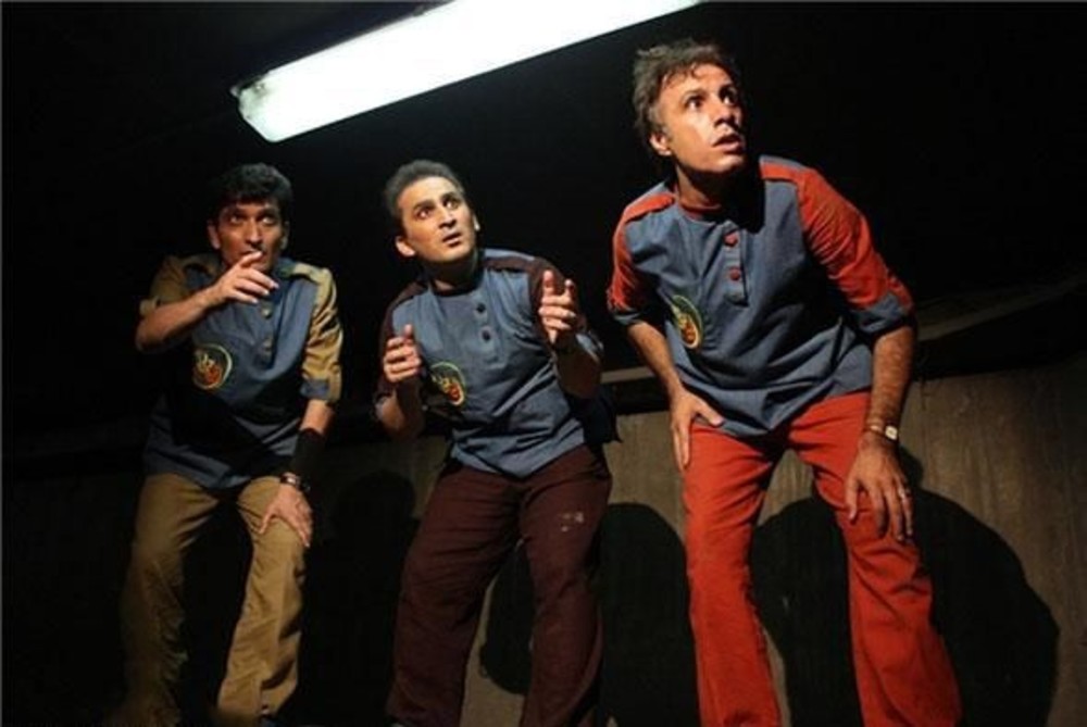 محمد مسلمی، علی فروتن و حمید گلی در فیتیله و ماه پیشونی