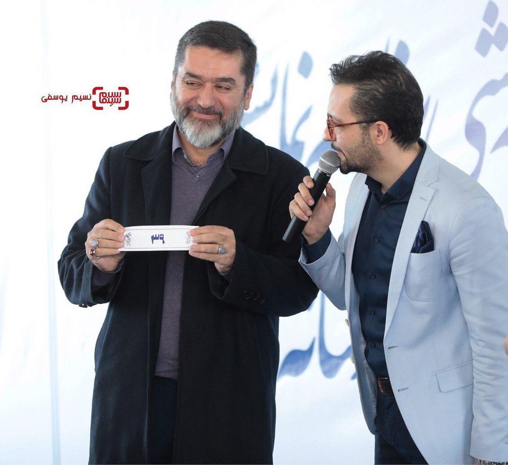 سیدمحمود رضوی در مراسم قرعه کشی برنامه نمایش فیلمهای جشنواره فیلم فجر 37