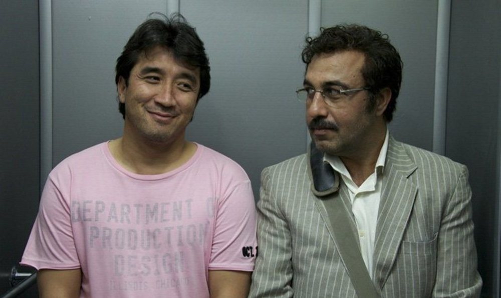 رضا عطاران و خداداد عزیزی در فیلم «خوابم میآد»