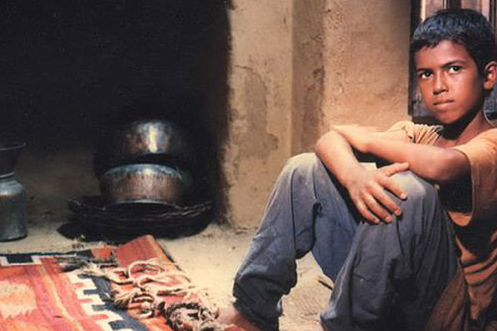 عدنان عفراویان در فیلم باشو غریبه کوچک