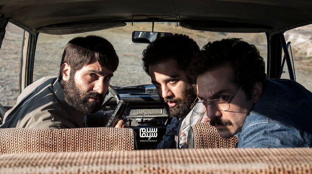 نیما رییسی، عباس غزالی و عطا عمرانی در سریال «شاه رگ»