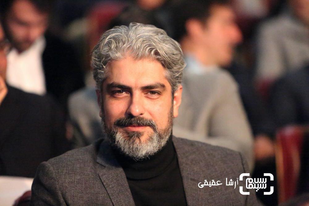 مهدی پاکدل بازیگر فیلم «تنگه ابوقریب» در افتتاحیه سی و ششمین جشنواره فیلم فجر
