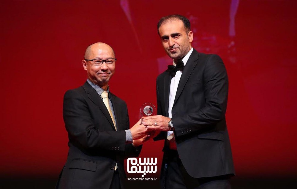 رضا جمالی برنده جایزه روح آسیا برای «پیرمردها نمیمیرند» از جشنواره فیلم توکیو 2019